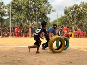 Sports day in Cambodia