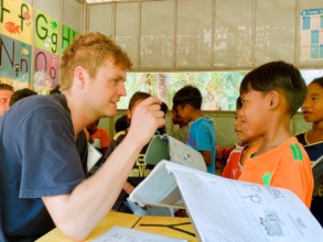 Volunteering at Helping Hands School Cambodia