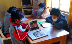 The mobile library creates access to books