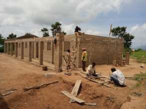 Classrooms under construction.