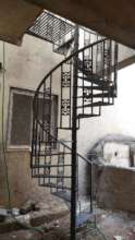 Emergency staircase installed -1