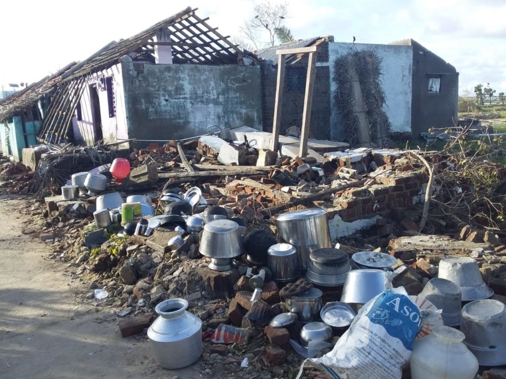 Help Gomathi recover from Gaja Cyclone