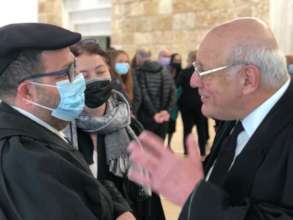 Adalah director, Hassan Jabareen (left) at SCT