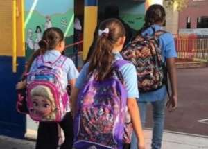 Arab children going to school. Photo: Arab 48