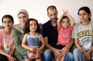 Hmeid Family, a petitioner. Photo by: Sama Haddad