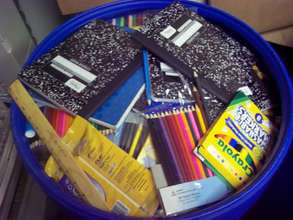 School supplies ready to ship