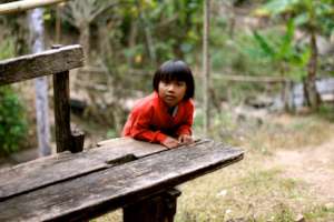 Girl in Village
