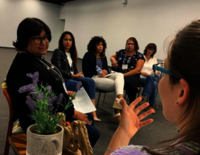 Puerto Rico attendees discuss feedback loops