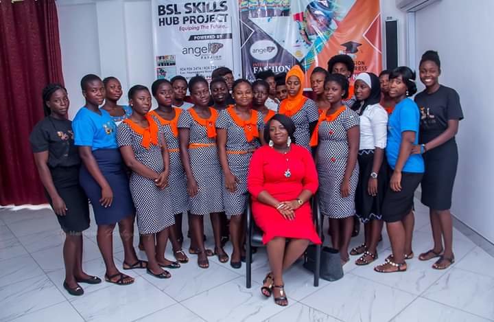 Investing in 20 needy girls learning how to sew