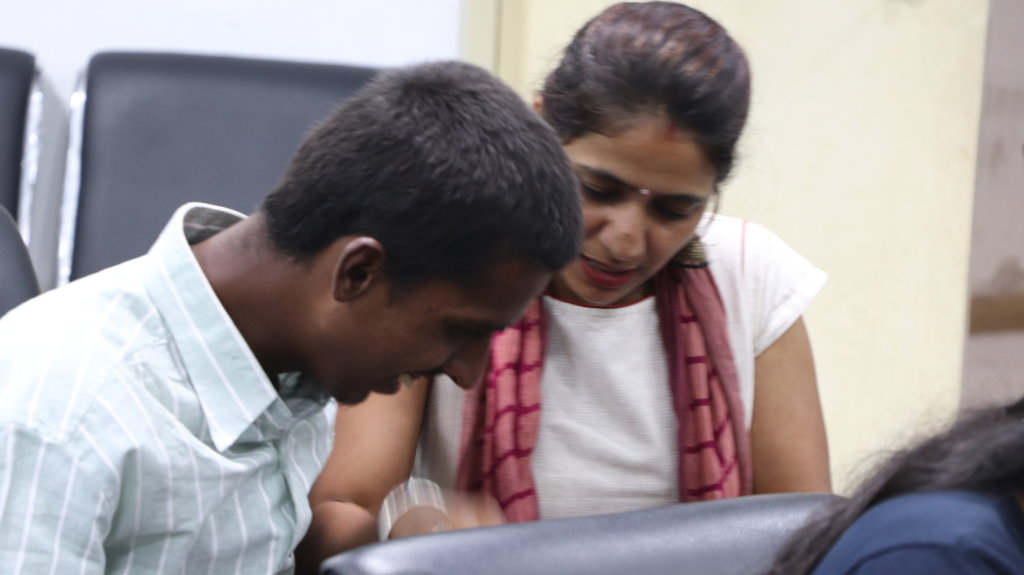 Help blind children use computer with braille