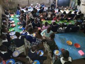 Children during lunch Break