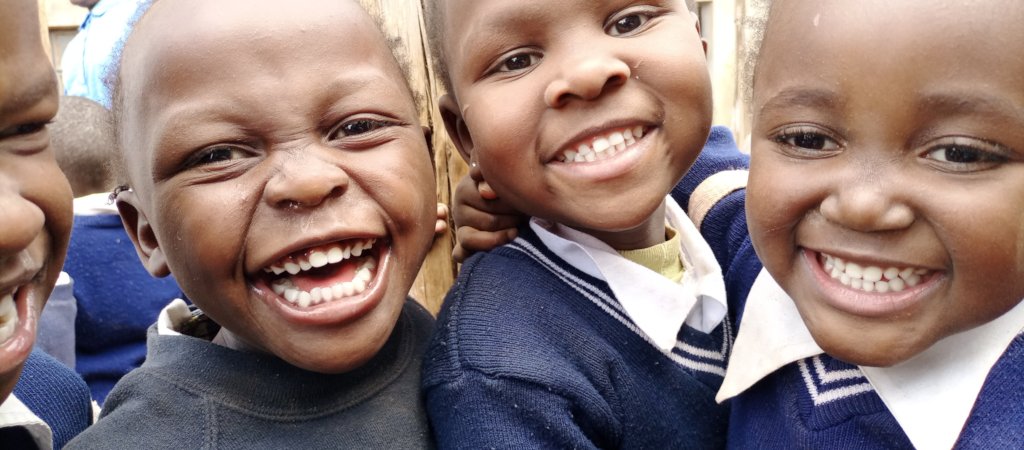 Happy faces at the Seed School
