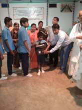 Braille Kit Received by the Visually Impaired