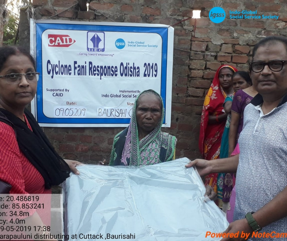 Support Victims Affected by Cyclone Fani in Odisha