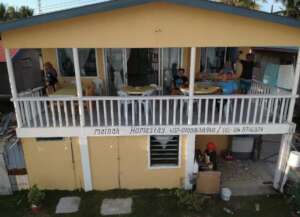 Mantanani Island Homestay before being destroyed