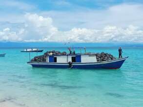 Shipping off the waste away from the island