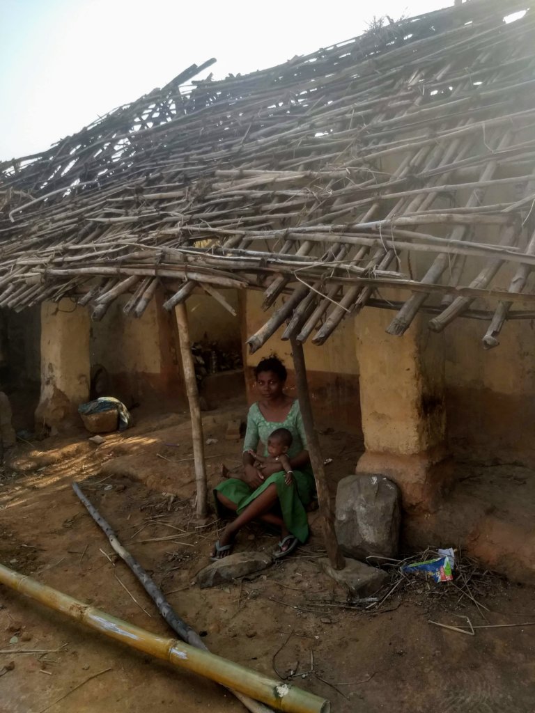 Damaged House in Fani