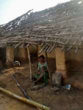 Damaged House in Fani