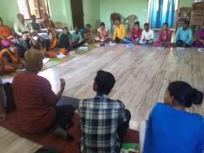 Training on Post disaster psychosocial care