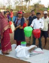 Relief Distribution in the community