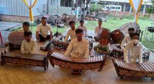 The youth team was hired to play at a ceremony