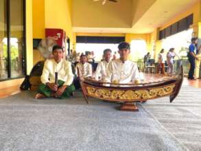 Tola was performing the music with team in a party
