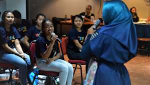 Interacting with the speaker