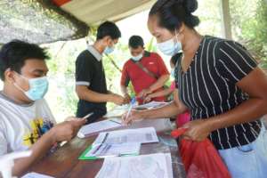 Donation distribution in Seraya