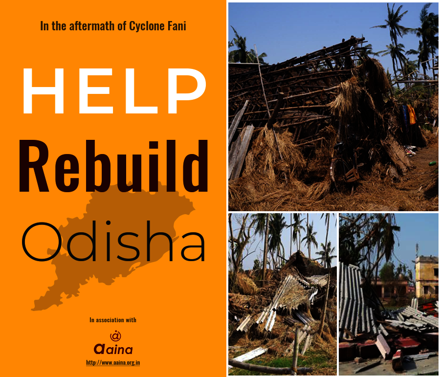 Cyclone Fani Aftermath - Help Rebuild Odisha