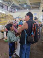 Visiting the markets