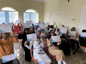 VTA & Short Course students w/ their certificates