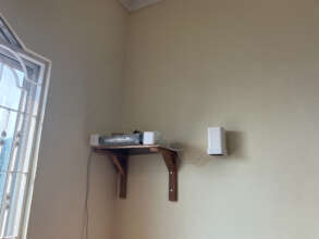 Wireless router & managed network switch in IT Lab