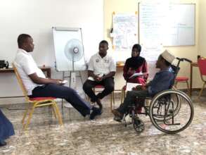 Break-out session during Leadership Seminar