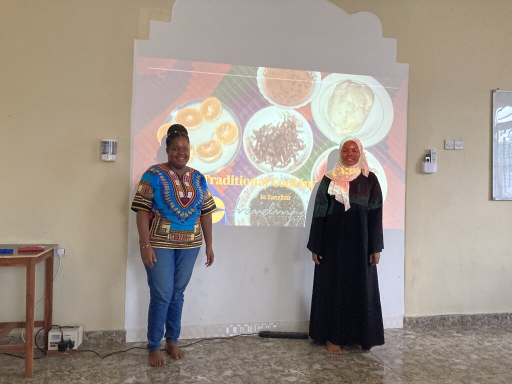 Students present their Sharing Economy business