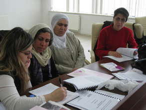 Women at a training on CEDAW, Diyabakir