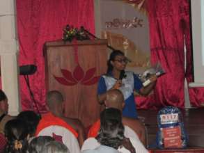 Ms. Michelle Joseph of A-PAD Sri Lanka