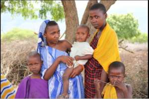 Maasai girls