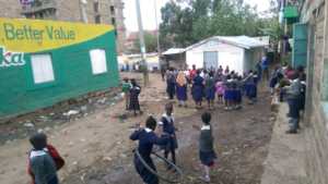 St Benedict's area, Mathare Slum Kenya