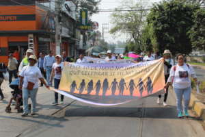 May 10th (Mothers' day) march in Chilpancingo