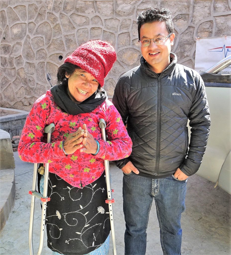 Medical care & rehabilitation changing lives Nepal