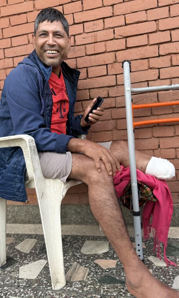 Medical care & rehabilitation changing lives Nepal