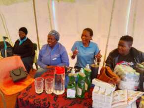 SHG project Facilitators at exchange event