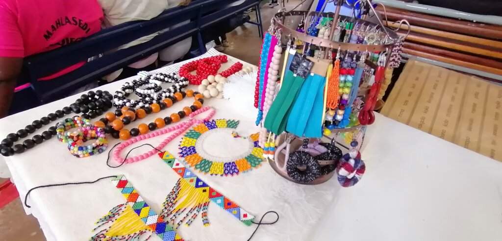 Some of group members' products for sale