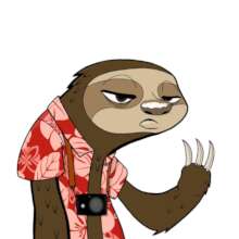 Example of NFT image from Disgruntled Jungle