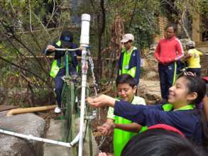 One of our last children`s tour to El Pedregal