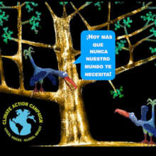 For the climate action campaign