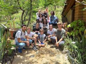 Visit of students from Holland to El Pedregal