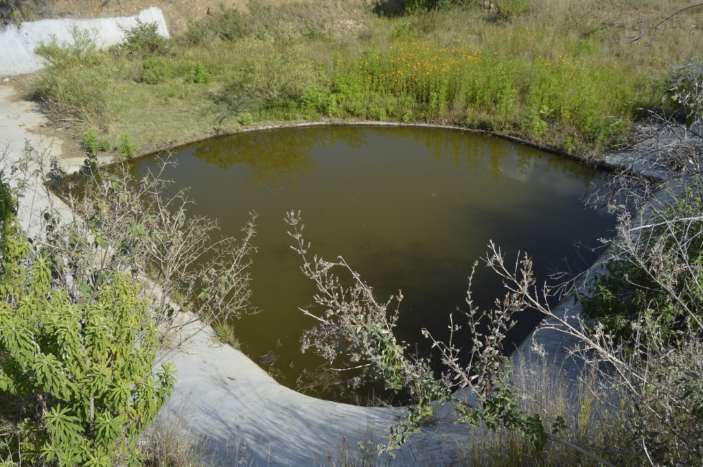 Water collection basin