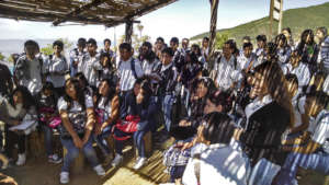 Oaxacan High School visiting us