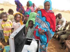 So that they can help save lives in  our villages